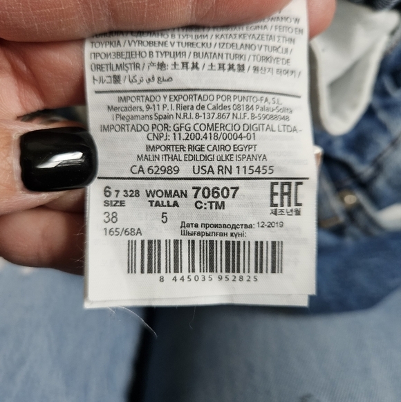 Mango Denim MNG Slouchy Slim Jeans High Rise 6 - Picture 7 of 12